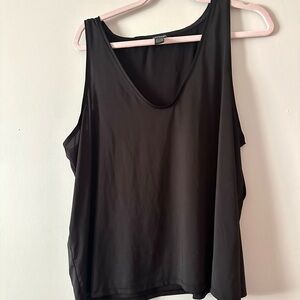 Express black flowy tank top